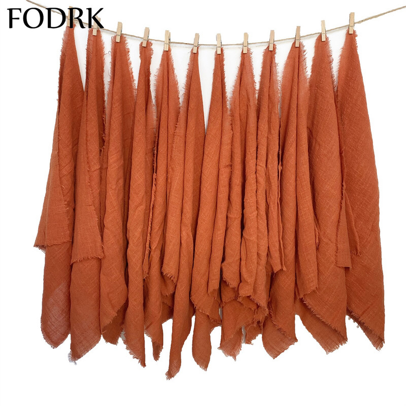 12 vienetų medžiaginės servetėlės 42*42cm kaimo vestuvių dekoravimui gimtadienio vakarėlio staltiesė rožinė serviravimo lininė TABL 100% medvilnė minkšta vakarienė