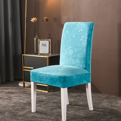Aksominis blizgus sėdynės apsauginis dėklas Kėdžių užvalkalai viešbučių banketams vestuvėms Universalaus dydžio „Housse De Chaise“, plaunamas, nuimamas