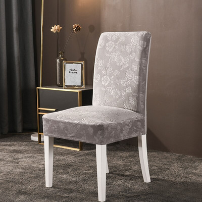 Aksominis blizgus sėdynės apsauginis dėklas Kėdžių užvalkalai viešbučių banketams vestuvėms Universalaus dydžio „Housse De Chaise“, plaunamas, nuimamas