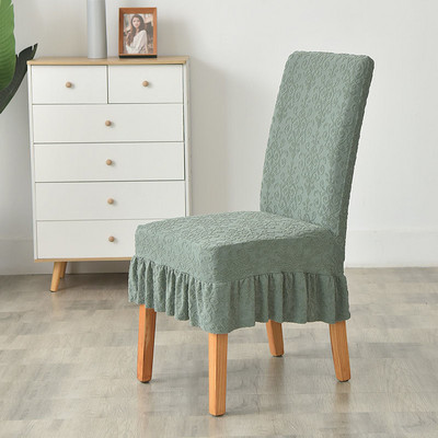 Κάλυμμα καρέκλας τριών στυλ Super soft φούστα Μοντέρνα ελαστικά καλύμματα καρέκλας Καλύμματα καρέκλας τραπεζαρίας Spandex για κουζίνα