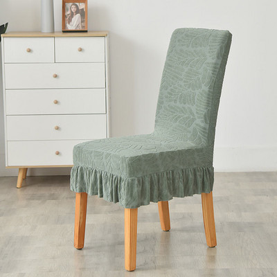 Κάλυμμα καρέκλας τριών στυλ Super soft φούστα Μοντέρνα ελαστικά καλύμματα καρέκλας Καλύμματα καρέκλας τραπεζαρίας Spandex για κουζίνα