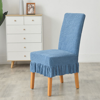 Κάλυμμα καρέκλας τριών στυλ Super soft φούστα Μοντέρνα ελαστικά καλύμματα καρέκλας Καλύμματα καρέκλας τραπεζαρίας Spandex για κουζίνα