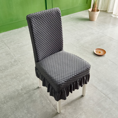 Κάλυμμα καρέκλας τριών στυλ Super soft φούστα Μοντέρνα ελαστικά καλύμματα καρέκλας Καλύμματα καρέκλας τραπεζαρίας Spandex για κουζίνα