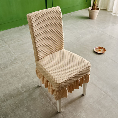 Κάλυμμα καρέκλας τριών στυλ Super soft φούστα Μοντέρνα ελαστικά καλύμματα καρέκλας Καλύμματα καρέκλας τραπεζαρίας Spandex για κουζίνα