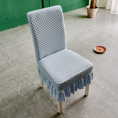 Κάλυμμα καρέκλας τριών στυλ Super soft φούστα Μοντέρνα ελαστικά καλύμματα καρέκλας Καλύμματα καρέκλας τραπεζαρίας Spandex για κουζίνα