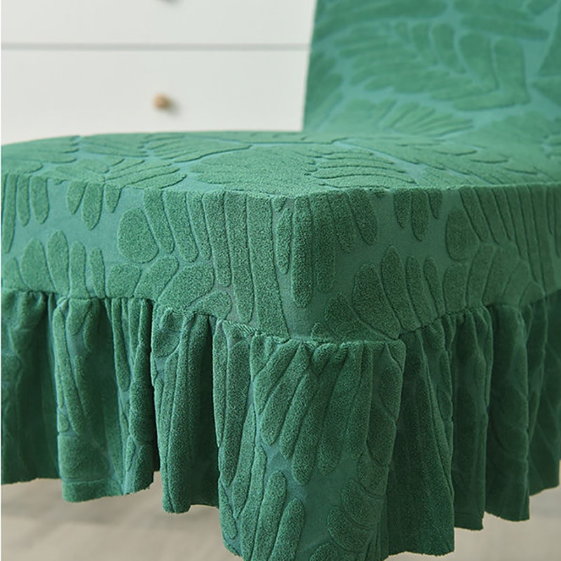 Κάλυμμα καρέκλας τριών στυλ Super soft φούστα Μοντέρνα ελαστικά καλύμματα καρέκλας Καλύμματα καρέκλας τραπεζαρίας Spandex για κουζίνα