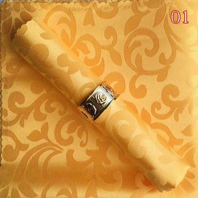 Nauja vestuvinio stalo servetėlė kvėpuojanti aplinka namų tekstilės apdaila 1 vnt medžiaginė servetėlė 48 * 48cm nosinė