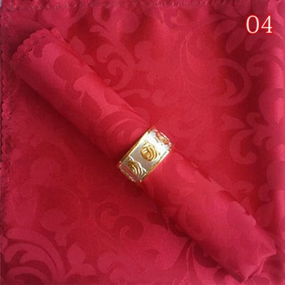 Nauja vestuvinio stalo servetėlė kvėpuojanti aplinka namų tekstilės apdaila 1 vnt medžiaginė servetėlė 48 * 48cm nosinė