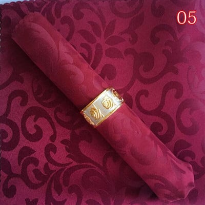 Nauja vestuvinio stalo servetėlė kvėpuojanti aplinka namų tekstilės apdaila 1 vnt medžiaginė servetėlė 48 * 48cm nosinė