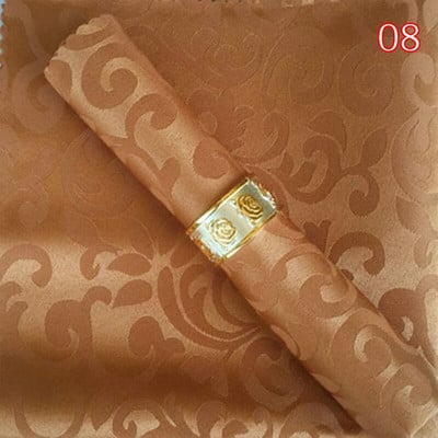 Nauja vestuvinio stalo servetėlė kvėpuojanti aplinka namų tekstilės apdaila 1 vnt medžiaginė servetėlė 48 * 48cm nosinė