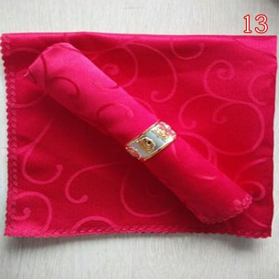 Nauja vestuvinio stalo servetėlė kvėpuojanti aplinka namų tekstilės apdaila 1 vnt medžiaginė servetėlė 48 * 48cm nosinė