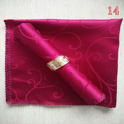 Nauja vestuvinio stalo servetėlė kvėpuojanti aplinka namų tekstilės apdaila 1 vnt medžiaginė servetėlė 48 * 48cm nosinė