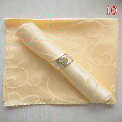 Nauja vestuvinio stalo servetėlė kvėpuojanti aplinka namų tekstilės apdaila 1 vnt medžiaginė servetėlė 48 * 48cm nosinė