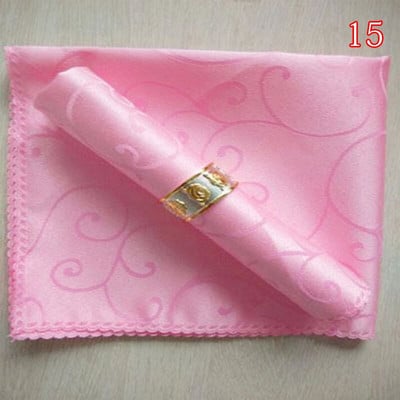 Nauja vestuvinio stalo servetėlė kvėpuojanti aplinka namų tekstilės apdaila 1 vnt medžiaginė servetėlė 48 * 48cm nosinė