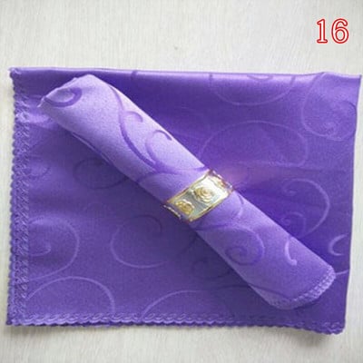 Nauja vestuvinio stalo servetėlė kvėpuojanti aplinka namų tekstilės apdaila 1 vnt medžiaginė servetėlė 48 * 48cm nosinė