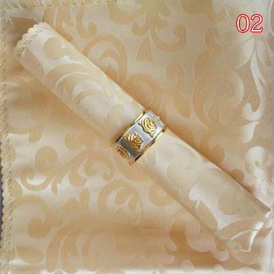 1vnt medžiaginės servetėlės 48*48cm nosinaitė naujo stiliaus vestuvinio stalo servetėlė kvėpuojanti aplinka namų tekstilės apdaila