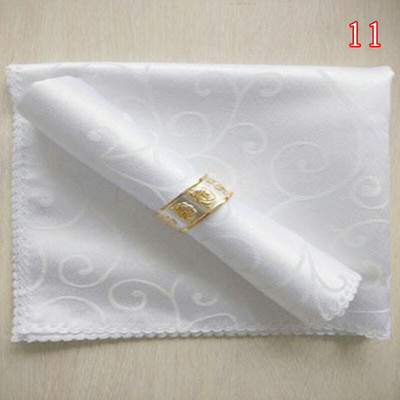 1vnt medžiaginės servetėlės 48*48cm nosinaitė naujo stiliaus vestuvinio stalo servetėlė kvėpuojanti aplinka namų tekstilės apdaila