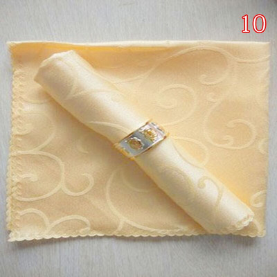 1vnt medžiaginės servetėlės 48*48cm nosinaitė naujo stiliaus vestuvinio stalo servetėlė kvėpuojanti aplinka namų tekstilės apdaila