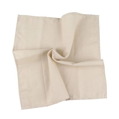 Pamut lenvászon asztali szalvéta Otthoni Esküvő Konyhai Pohár edények Szalvéták Western vacsora asztaldísz 40x40cm