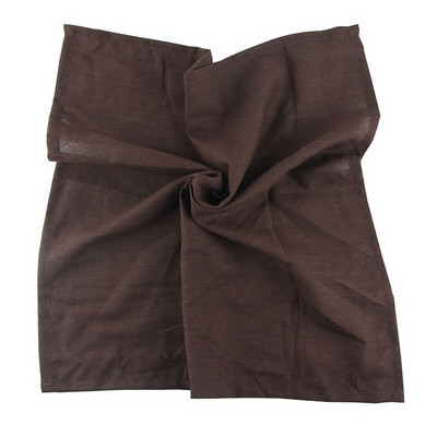 Pamut lenvászon asztali szalvéta Otthoni Esküvő Konyhai Pohár edények Szalvéták Western vacsora asztaldísz 40x40cm