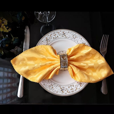 2022. 48 cm stolne salvete, kvadratna satenska tkanina za rođendan, kućnu hotelsku zabavu, večeru, dekupaž salvete, kuhinjske salvete