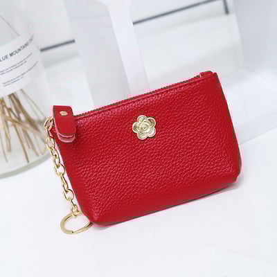 Portofel mic din piele pentru monede și carduri