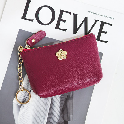 Portofel mic din piele pentru monede și carduri