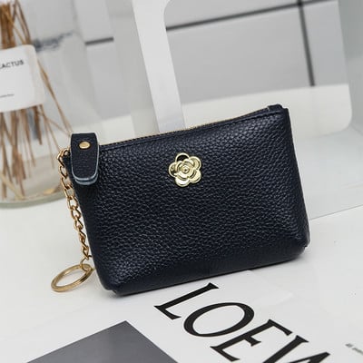 Portofel mic din piele pentru monede și carduri