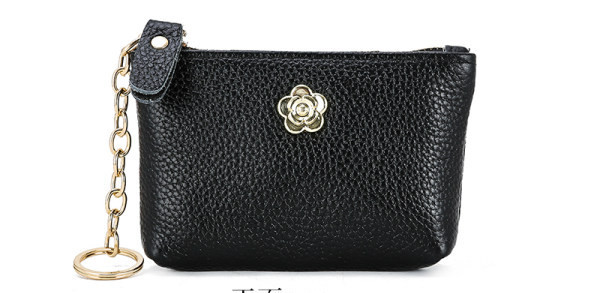 Portofel mic din piele pentru monede și carduri