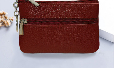 Női pénztárca - cipzárral