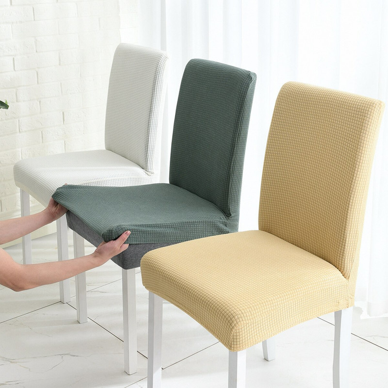 1/2/4/6 vnt Valgomojo kėdės užvalkalas vandeniui atsparus tamprus užvalkalas baldų apsauga vestuvėms viešbučio valgomajame banketų vakarėliui