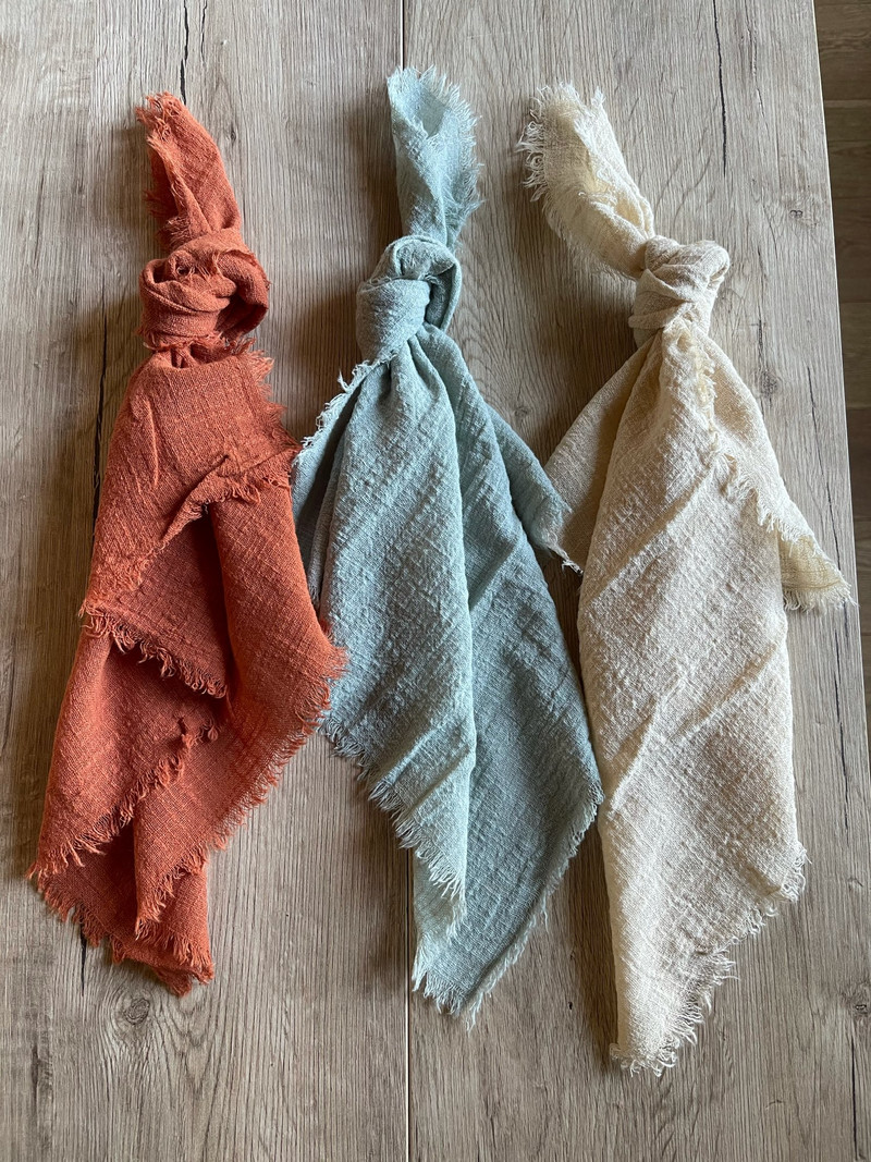 Esküvői szalvéták 17 x 17 hüvelykes vászonszalvéták elefántcsont 100% pamut konyharuhák rózsaszín születésnapi parti szalvéta olcsó esküvői szalvéták