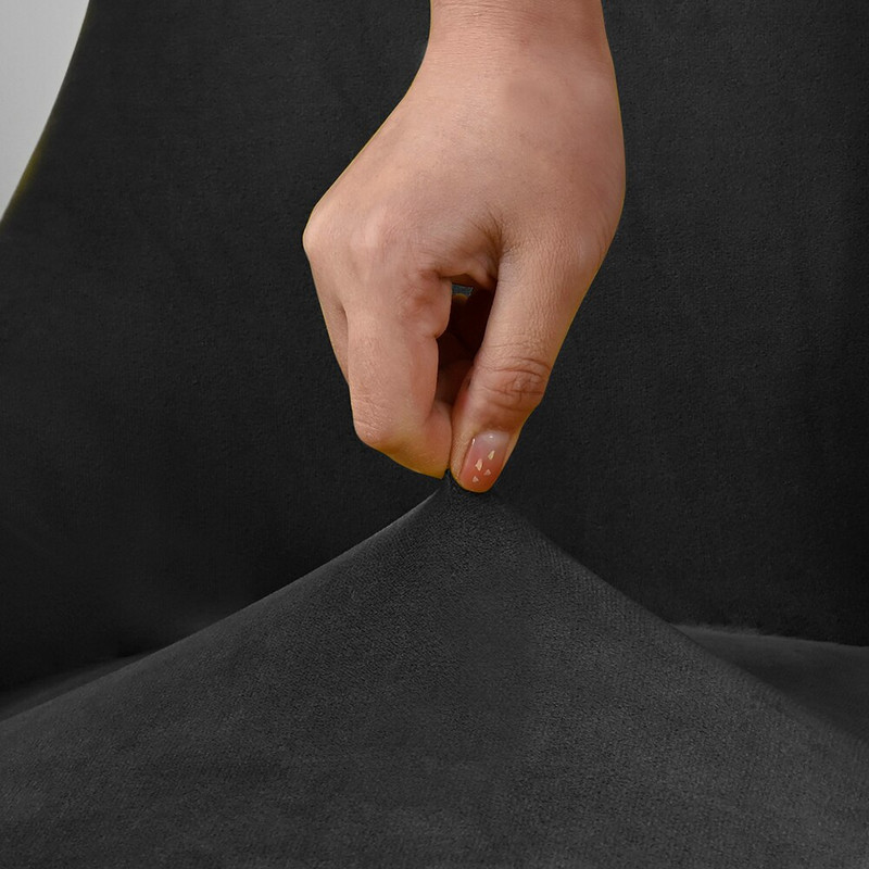 Új egyszínű székhuzat Elasztikus étkező üléshuzat Teljes csomagú székvédő tok éttermi esküvői banketthez