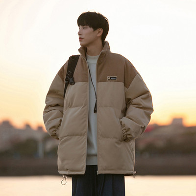 Geaca de iarna pentru barbati cu logo si sireturi