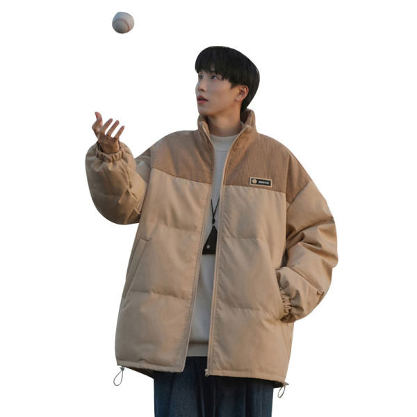 Geaca de iarna pentru barbati cu logo si sireturi