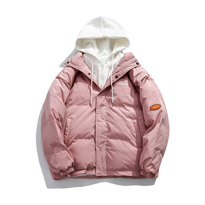 Ζεστό χειμωνιάτικο μπουφάν με κουκούλα