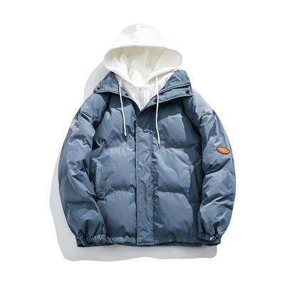 Ζεστό χειμωνιάτικο μπουφάν με κουκούλα