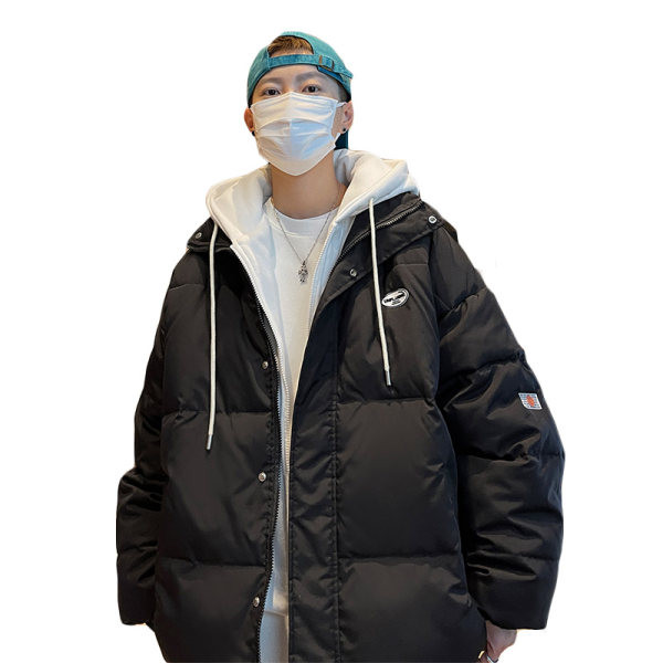 Ζεστό χειμωνιάτικο μπουφάν με κουκούλα