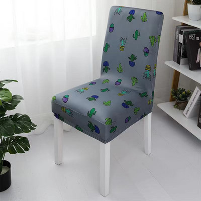 Imprimare florală Acasă Husă elastică universală pentru scaun de sufragerie Husă pentru scaun de bucătărie, detașabilă și modernă, anti-murdară