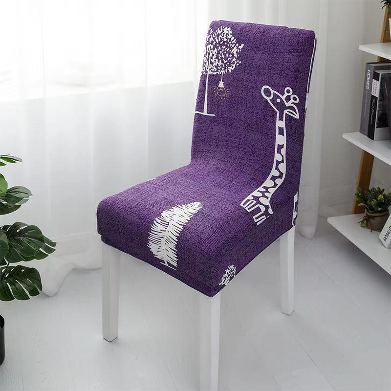 Imprimare florală Acasă Husă elastică universală pentru scaun de sufragerie Husă pentru scaun de bucătărie, detașabilă și modernă, anti-murdară