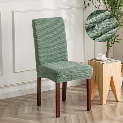 Vodootporna jacquard navlaka za stolicu u obliku slova T za blagovaonicu Hotelski banket Home Decor Spandex Elastična navlaka za sjedalo stolice