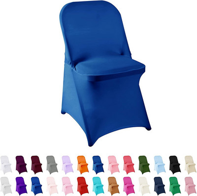 NOI Huse pentru scaune pliabile Huse elastice din spandex pentru acasă, restaurant, banchet, hotel, nuntă, petrecere, decor universal pentru scaune