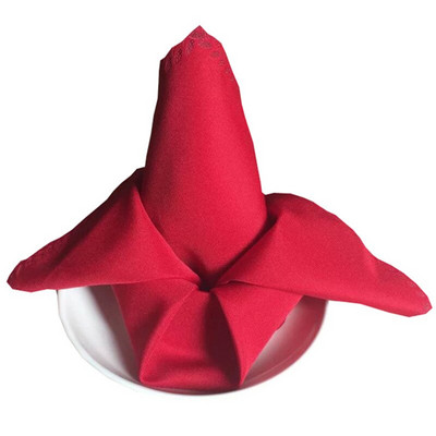 10 komada 48 x 48 cm obične poliesterske salvete za stol Platnene maramice za večeru Podmetači za hotelske salvete za vjenčanje