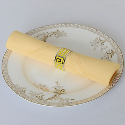 10 komada 48 x 48 cm obične poliesterske salvete za stol Platnene maramice za večeru Podmetači za hotelske salvete za vjenčanje