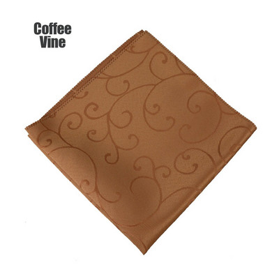 Balta žakardo auksinė servetėlė, 50 dalių rinkinys, vestuvių dekoravimo servetėlė, restoranas, viešbutis, banketas, sulankstomas audinys, speciali kaina