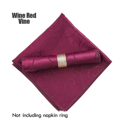 Balta žakardo auksinė servetėlė, 50 dalių rinkinys, vestuvių dekoravimo servetėlė, restoranas, viešbutis, banketas, sulankstomas audinys, speciali kaina