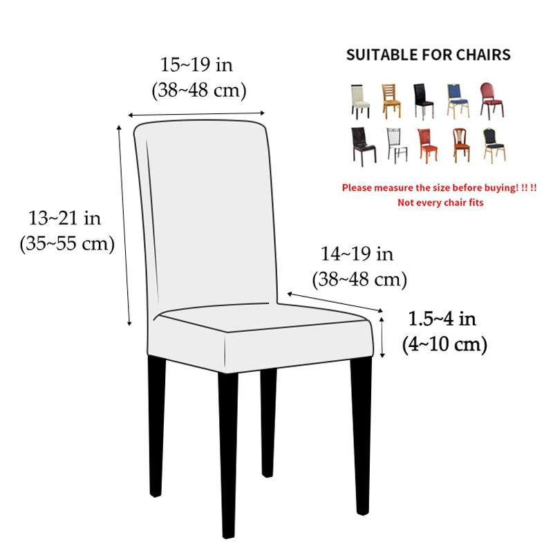 T žakardo audinio kėdės užvalkalas valgomajame Vestuvių viešbučių banketams Namų elastingo elastingumo kėdžių užvalkalai Didelio elastingumo sėdynės dėklas