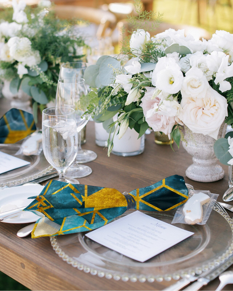 Cub degradat verde marmură 4/6/8 buc șervețel de pânză decor de masă prosop de cină pentru farfurii de bucătărie covoraș de decorare de petrecere de nuntă