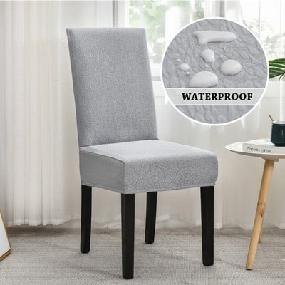Įtempti vandeniui atsparūs kėdžių užvalkalai valgomojo spandex užvalkalai kėdėms Viešbučio svetainė virtuvės valgomojo kėdės užvalkalas