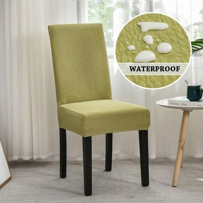 Įtempti vandeniui atsparūs kėdžių užvalkalai valgomojo spandex užvalkalai kėdėms Viešbučio svetainė virtuvės valgomojo kėdės užvalkalas
